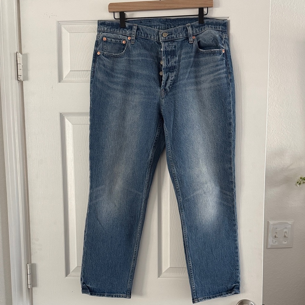 GAP Men's Relaxed Fit Blue Jeans